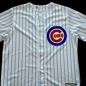Men’s Cubs Javier Baez home jersey